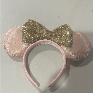 Disney parks princess Pink and Gold Mouse Ears Headband